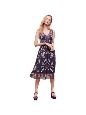 sunflower midi dress Sunflower print midi dress